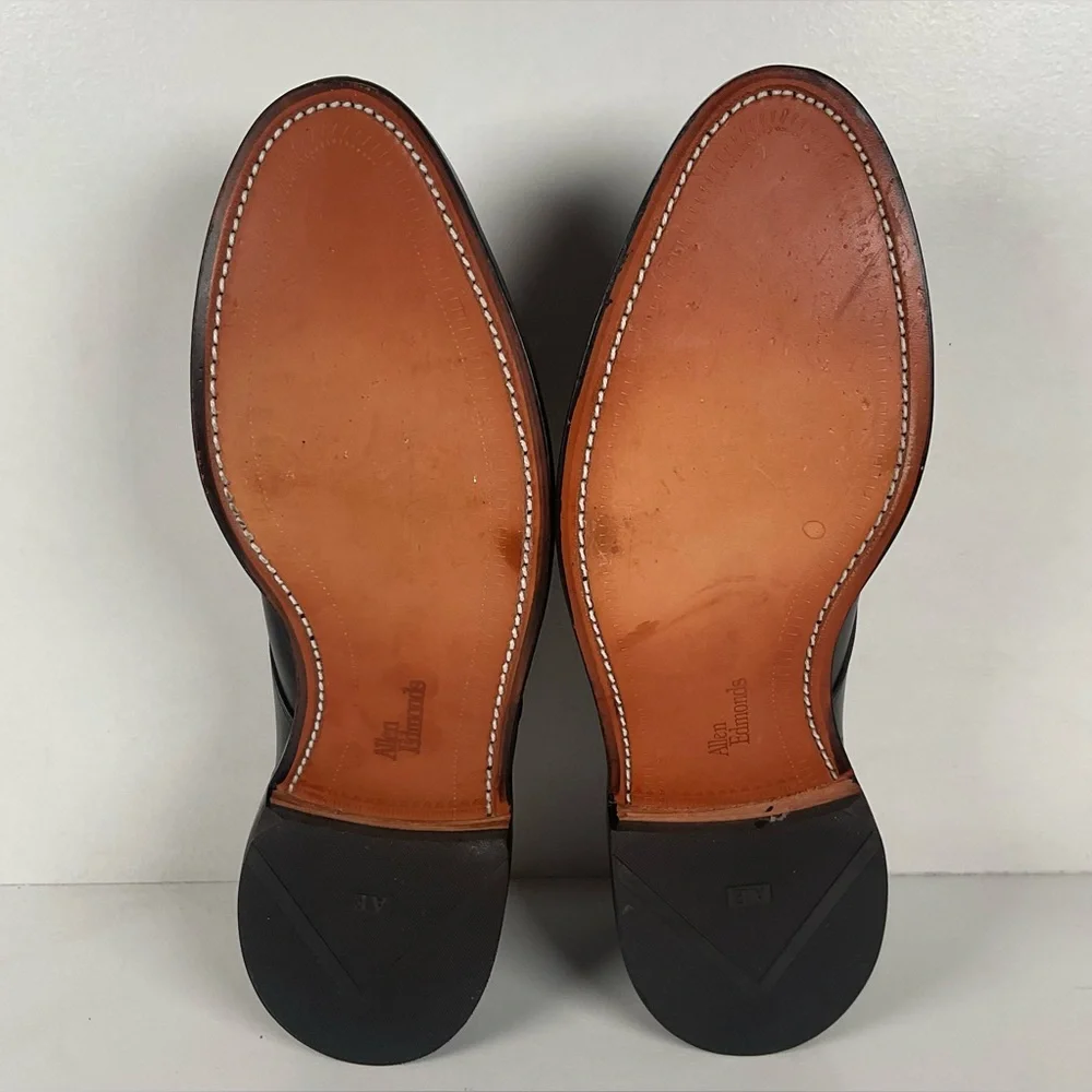 Vintage Allen Edmonds | Hersey Derby Shoes| Basket Weave | Split Toe | Men’s 11